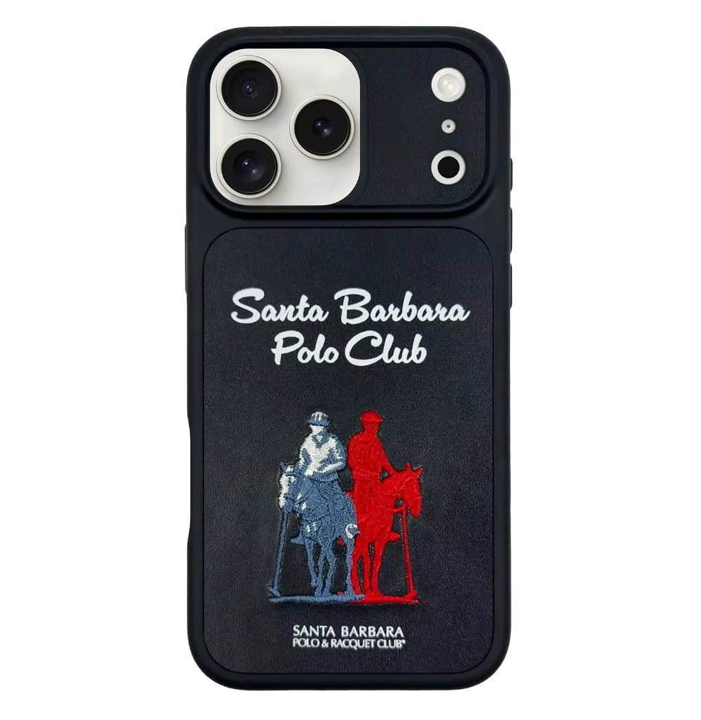 Braided Polo Player Design Business Style Shockproof Cover