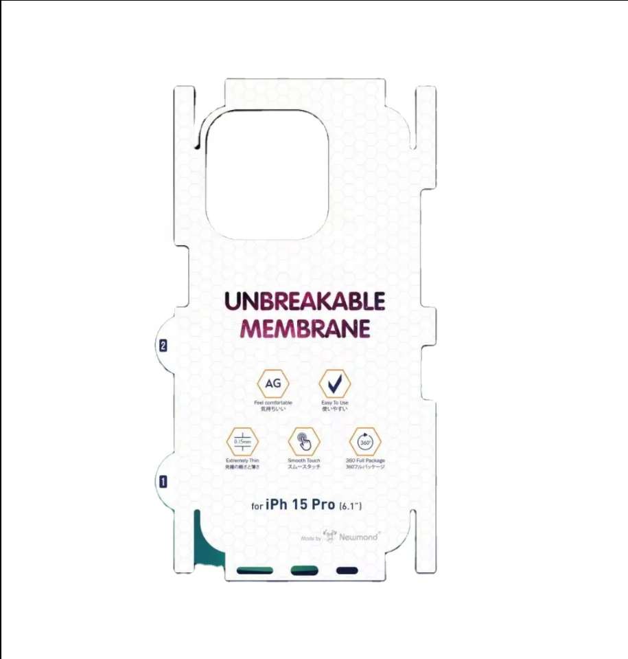 Ultra-Thin Unbreakable Membrane Screen Protector – Flexible HD Film | Anti-Fingerprint | Bubble-Free | Full Coverage | Multiple Models