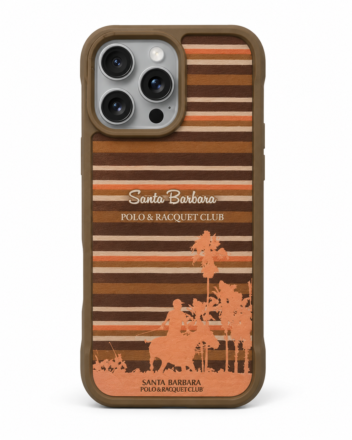 POLO Vintage Pure Color TPU Shockproof Mobile Phone Case with Wallet Function for IPhones